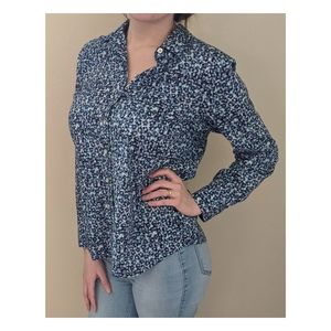 Floral Button Down - Talbots.